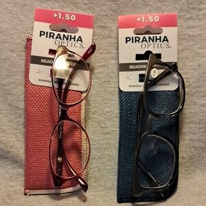 Piranha Optics Reading Glasses Set